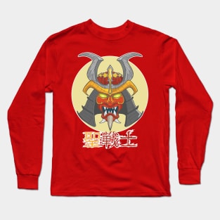 Samurai Holy Warrior - Red Long Sleeve T-Shirt